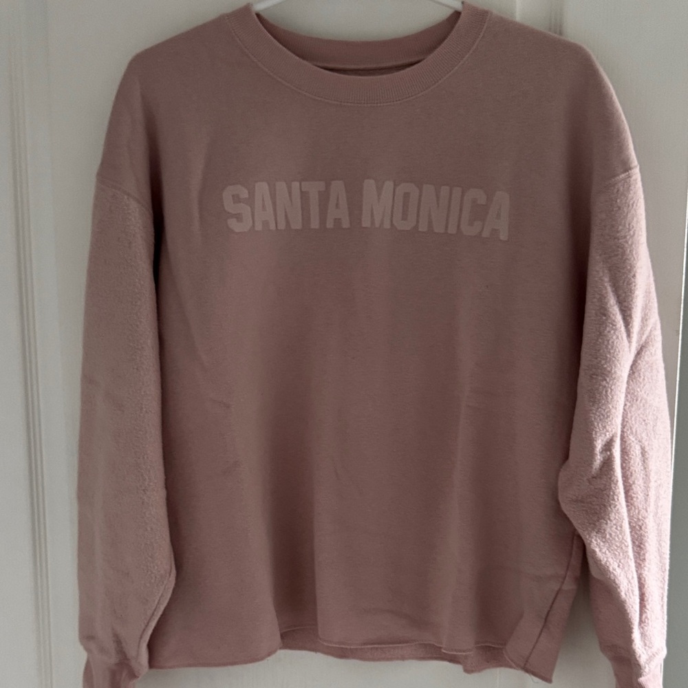 League Soft Pink Santa Monica Sweatshirt